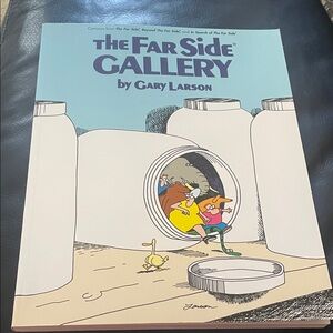 The Far Side Gallery by Gary Larson - Blue Cover brand new